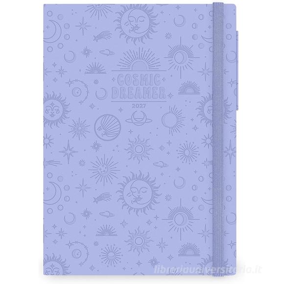 Agenda Legami 2027 Settimanale Maxi Cosmic Lilac
