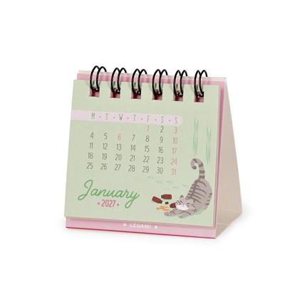 Micro Calendario Legami 2027 Gatti