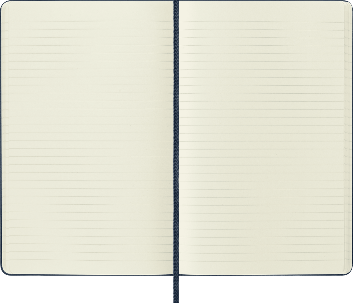 Moleskine Classic Leather Large - dettaglio pagine a righe