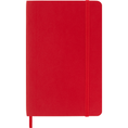 Carica l'immagine nel visualizzatore della galleria, Moleskine Classic Pocket a righe copertina morbida rosso scarlatto
