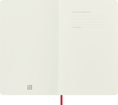 Carica l'immagine nel visualizzatore della galleria, Moleskine Classic Large a righe copertina morbida rosso scarlatto
