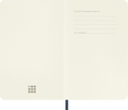 Carica l'immagine nel visualizzatore della galleria, Moleskine Classic Pocket pagine bianche copertina morbida blu zaffiro
