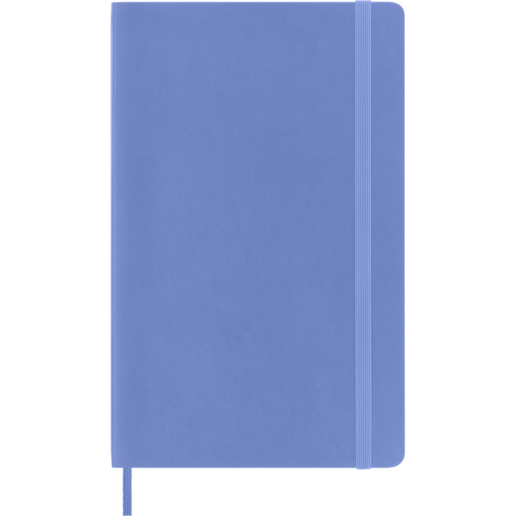 Moleskine Classic Large 13×21 cm Pagine Bianche Copertina Morbida - Blu Ortensia