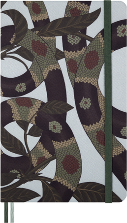 Moleskine Year of the Snake Leaves Large 13×21 cm