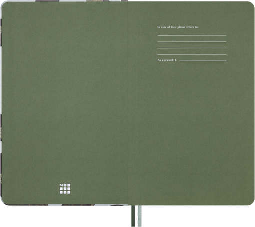 Moleskine Year of the Snake Leaves Large 13×21 cm