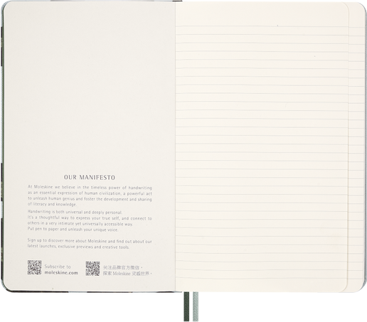 Moleskine Year of the Snake Leaves Large 13×21 cm