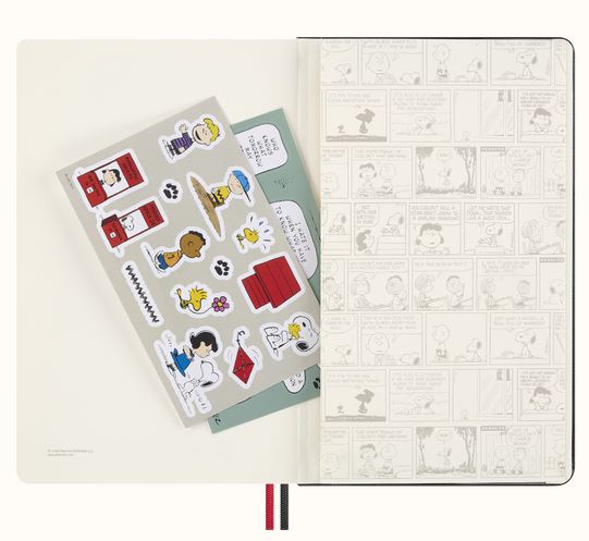 Moleskine Peanuts Snoopy Admirer - adesivi e dettagli interni
