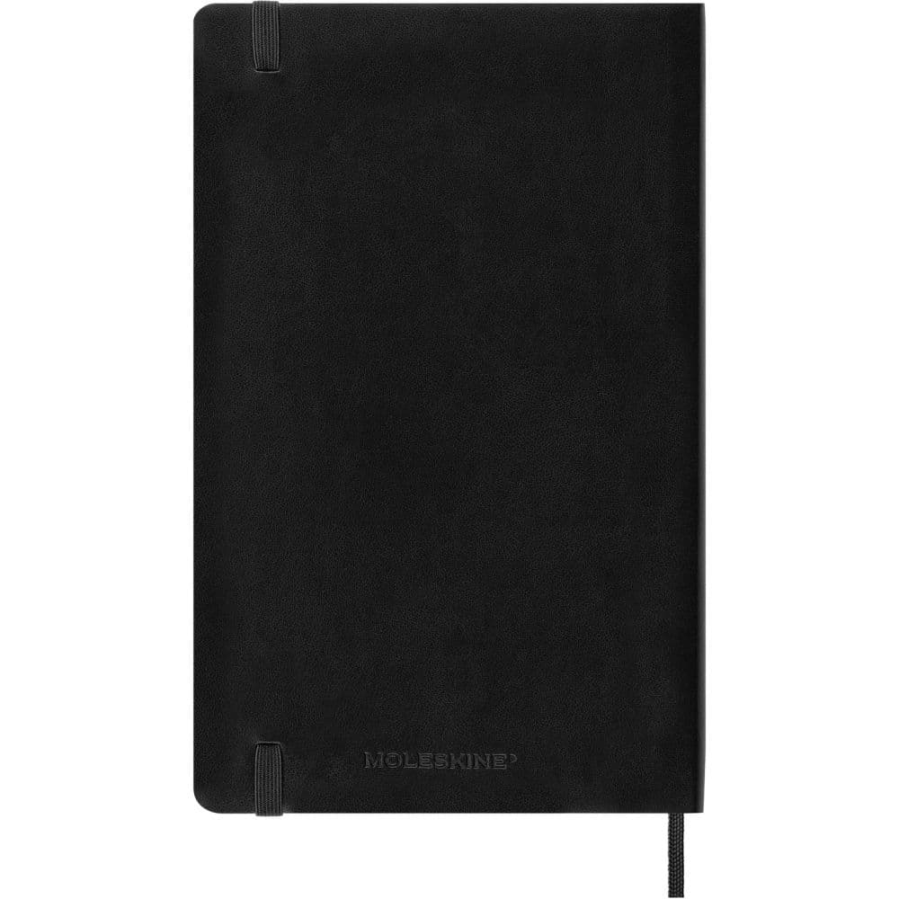 Agenda Moleskine 2027 Settimanale con Note Large Nera Copertina Morbida