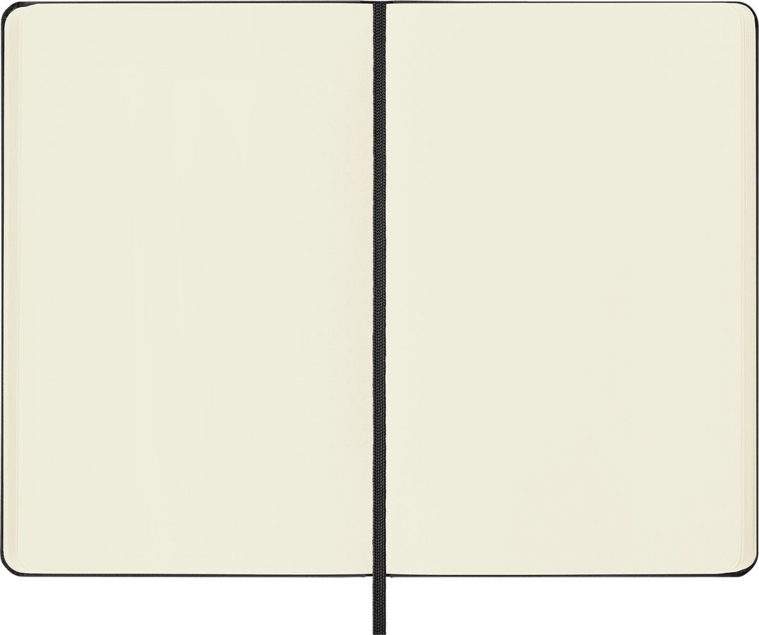 Moleskine Classic Medium pagine bianche copertina rigida nera