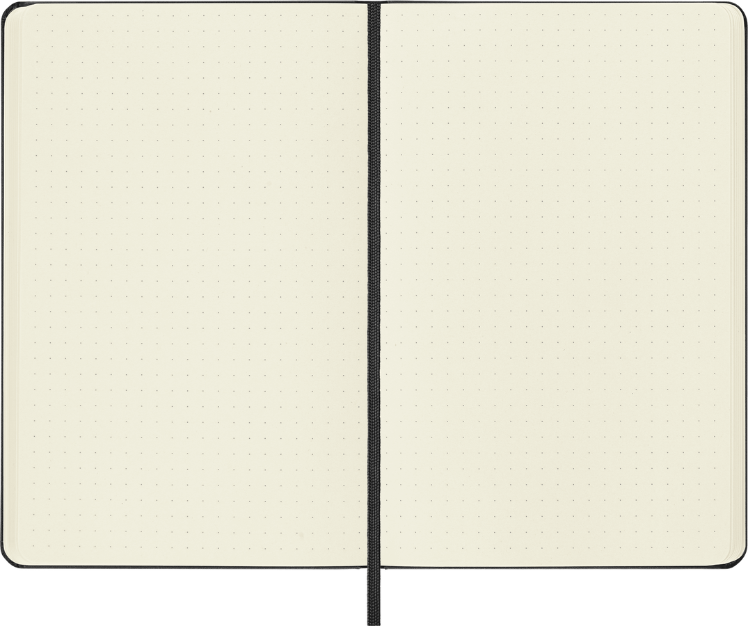 Moleskine Classic Medium puntinato copertina rigida nera