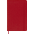 Carica l'immagine nel visualizzatore della galleria, Moleskine Classic Medium 11,5×18 cm a Righe Copertina Rigida - Rosso Scarlatto
