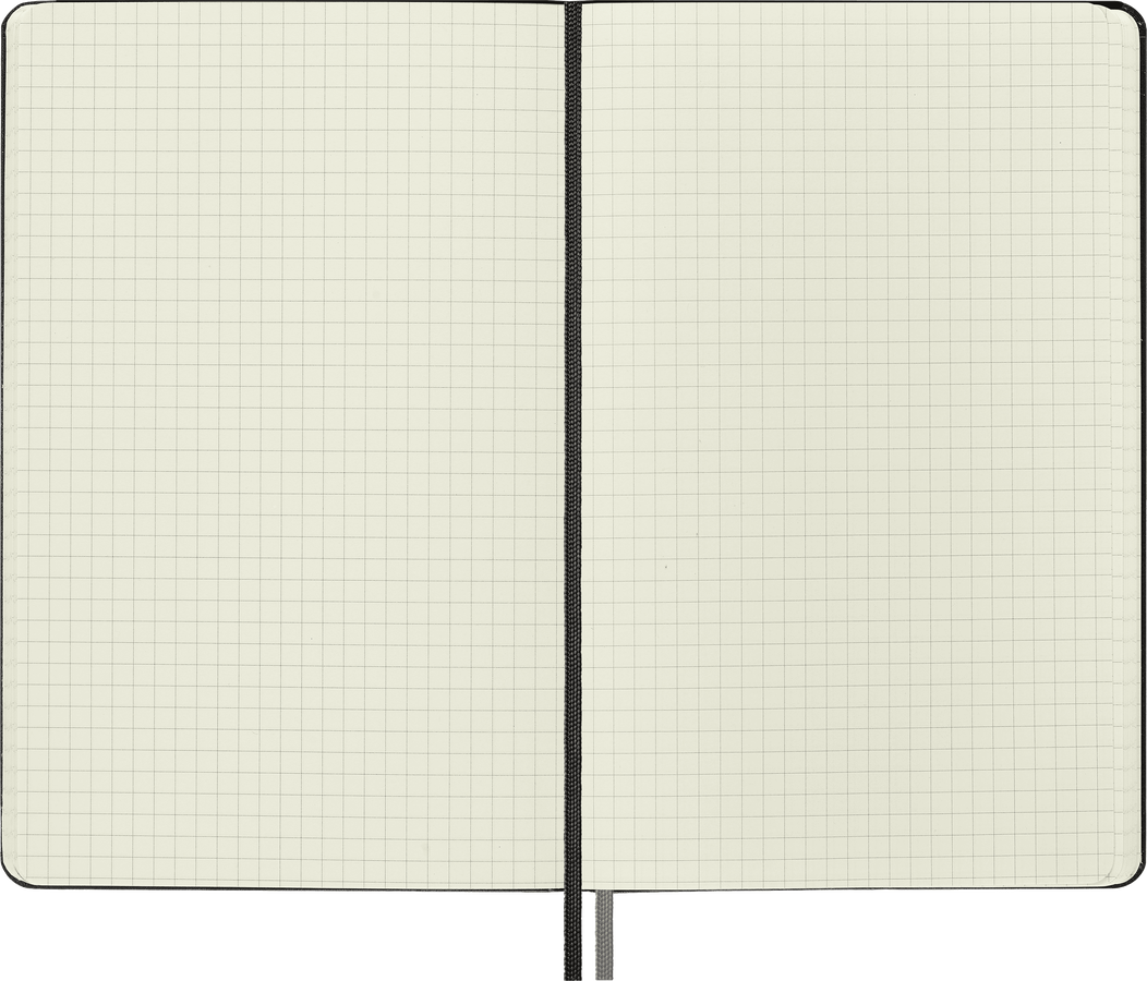 Moleskine Classic Expanded Large a quadretti copertina rigida nera