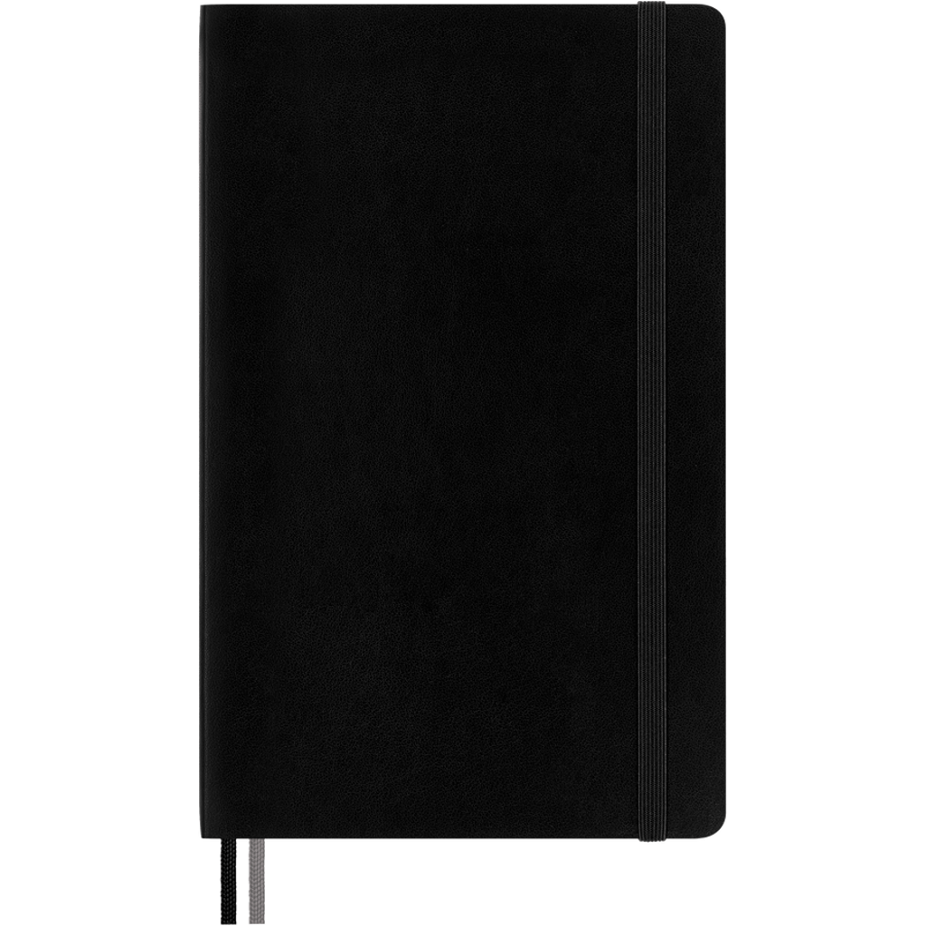 Moleskine Classic Expanded Large 13×21 cm a Righe Copertina Morbida - Nero