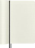 Carica l'immagine nel visualizzatore della galleria, Moleskine Classic Expanded Large a righe copertina morbida nera
