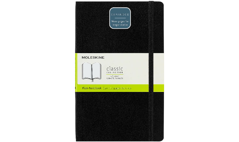 Moleskine Classic Expanded Large 13×21 cm puntinato copertina morbida nero