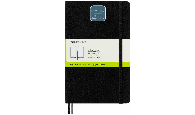 Moleskine Classic Expanded Large 13×21 cm puntinato copertina morbida nero