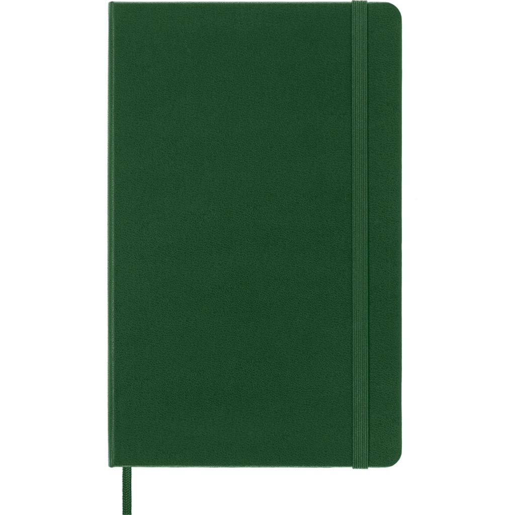 Moleskine Classic Large 13×21 cm a Righe Copertina Rigida - Verde Mirto