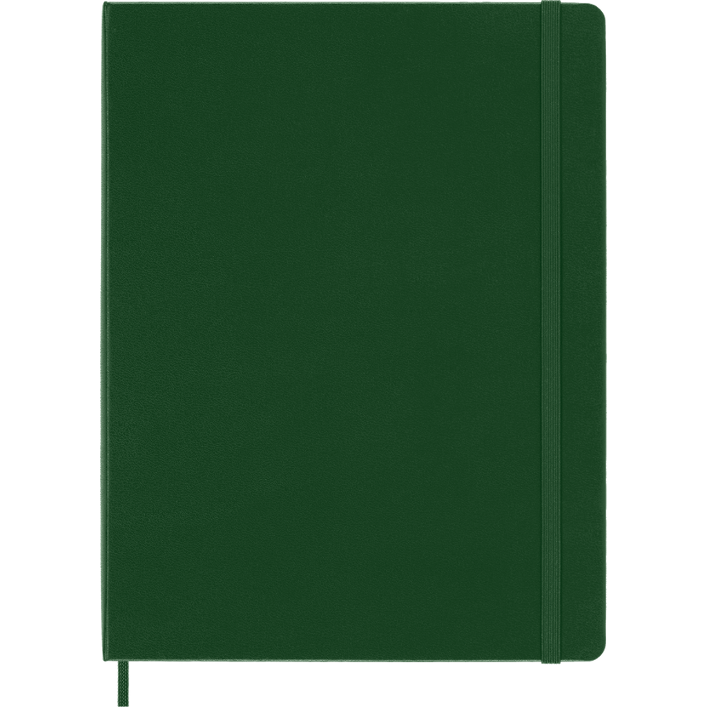Moleskine Classic XL a righe copertina rigida verde mirto