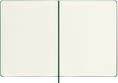 Carica l'immagine nel visualizzatore della galleria, Moleskine Classic XL a righe copertina rigida verde mirto
