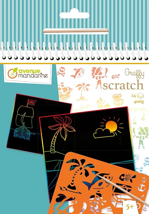 Graffy Scratch Avenue Mandarine