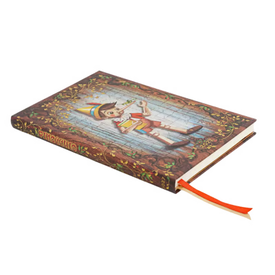Agenda 12 Mesi 2027 Paperblanks Maxi Verticale - Carlo Collodi, Pinocchio