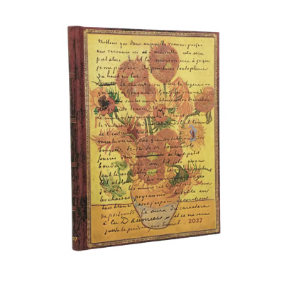 Agenda 12 Mesi 2027 Paperblanks Ultra Settimanale - Van Gogh, Girasoli