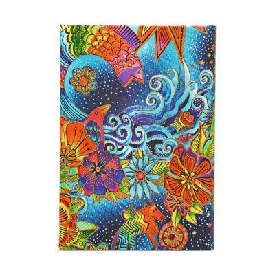 Agenda 2027 Paperblanks 12 Mesi Mini Settimanale Orizzontale - Magia Celeste