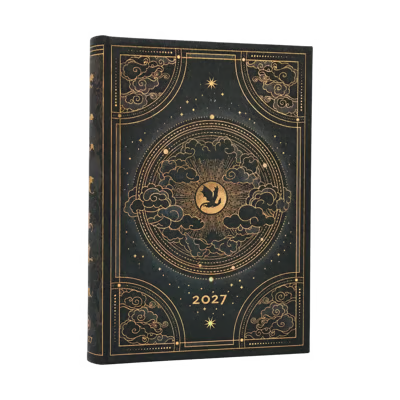 Agenda 12 Mesi 2027 Paperblanks Midi Giornaliero - Ombre di Navarra (Fourth Wing)