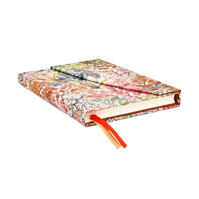 Agenda 12 Mesi 2027 Paperblanks Midi Verticale - Anemone (William Kilburn)