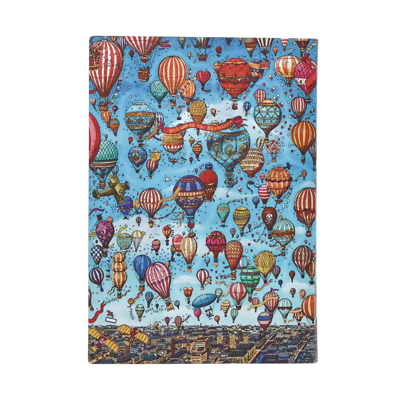 Agenda 12 Mesi 2027 Paperblanks Midi Flexi Giornaliero - Festival delle Mongolfiere