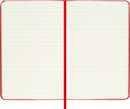 Carica l'immagine nel visualizzatore della galleria, Moleskine Classic Pocket a righe copertina rigida rosso scarlatto
