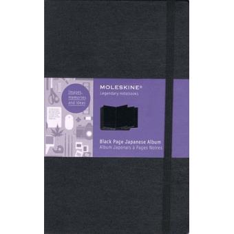 Moleskine Art Black Page Japanese Album Large 13×21 cm - copertina
