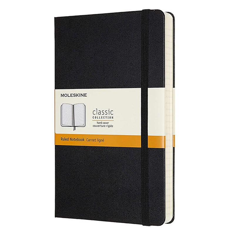 Moleskine Classic Pocket 9×14 cm a righe copertina rigida nera