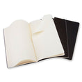 Carica l'immagine nel visualizzatore della galleria, Moleskine Cahier Large a quadretti nero set da 3
