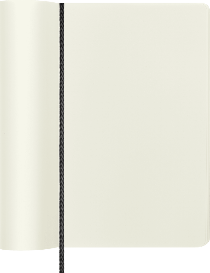 Moleskine Classic Large pagine bianche copertina morbida nera