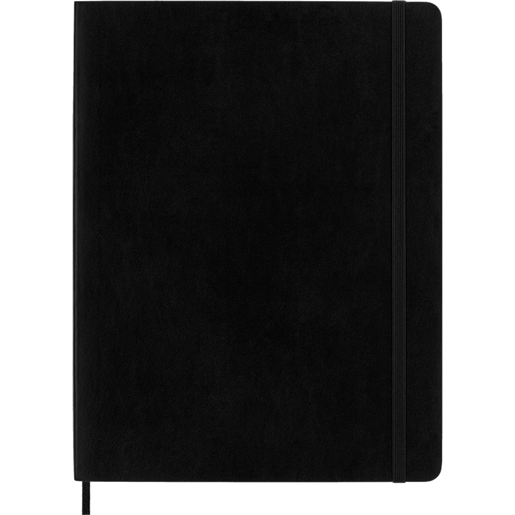 Moleskine Classic XL pagine bianche copertina morbida nera