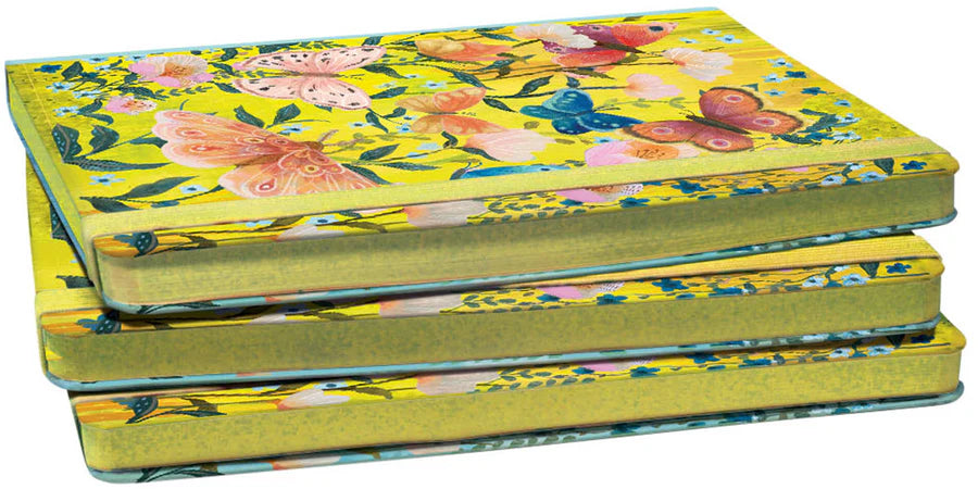 Quaderno A5 con elastico Butterfly Ball Sunshine