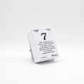 Carica l'immagine nel visualizzatore della galleria, CALENDARIO FILOSOFICO 2027 - A7 MIDI 7,4 x 10,5 CM - CON SUPPORTO IN CARTONE
