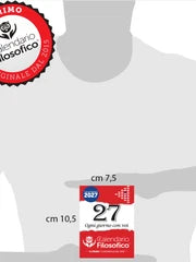 CALENDARIO FILOSOFICO 2027 - A7 MIDI 7,4 x 10,5 CM - CON SUPPORTO IN CARTONE
