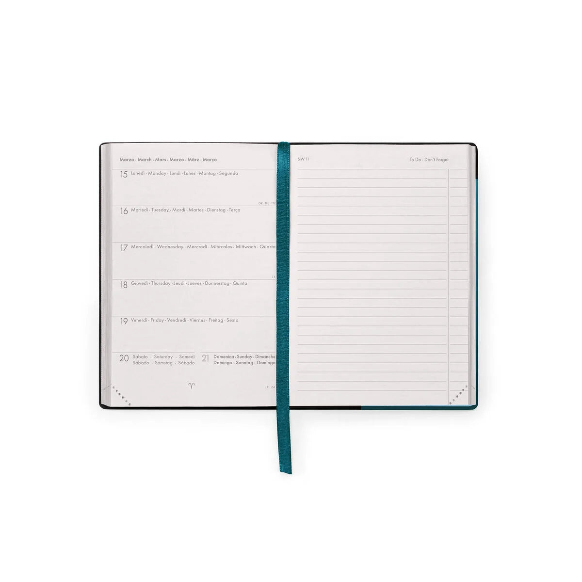 Agenda 16 Mesi 2026/2027 Settimanale Small con Notebook