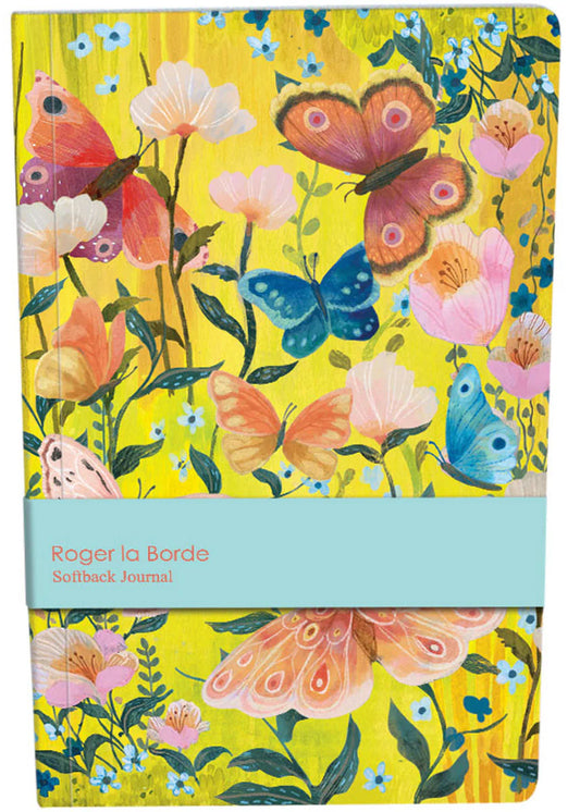 Quadernetto A5 in brossura Butterfly Ball Sunshine