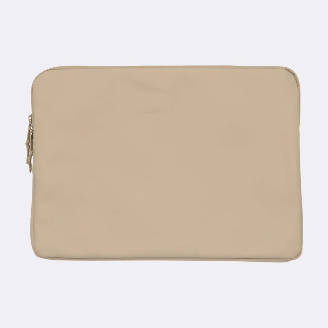 Beckmann Street laptop sleeve medium beige codice 384013A EAN 7049983840138