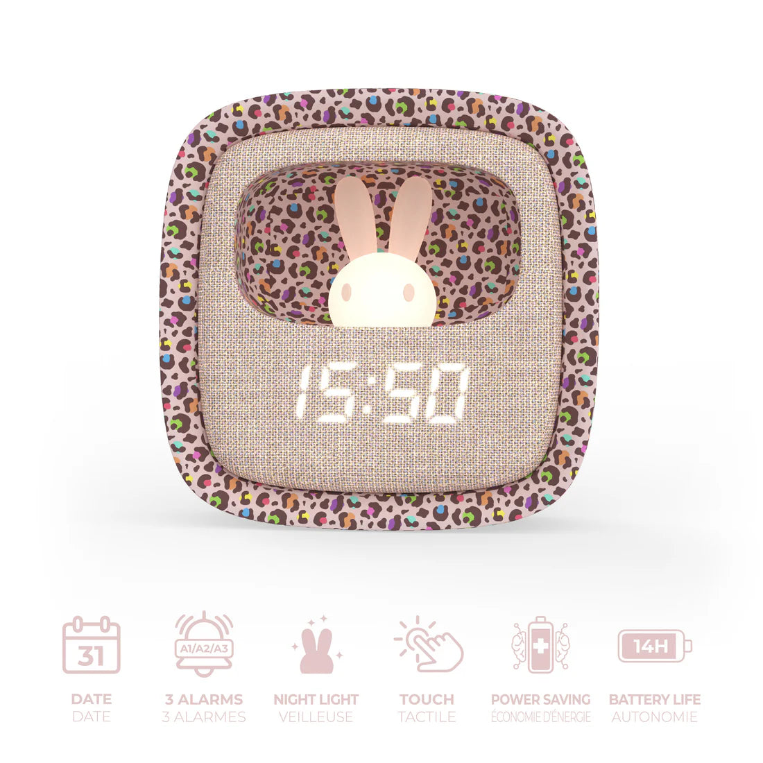 Billy Clock Rainbow Leopard - Edizione Limitata