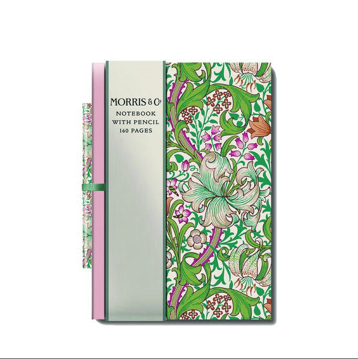 Mini Taccuino con penna William Morris
