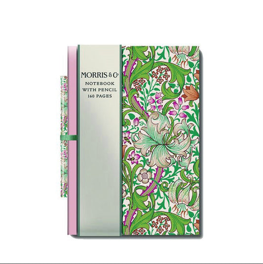 Mini Taccuino con penna William Morris