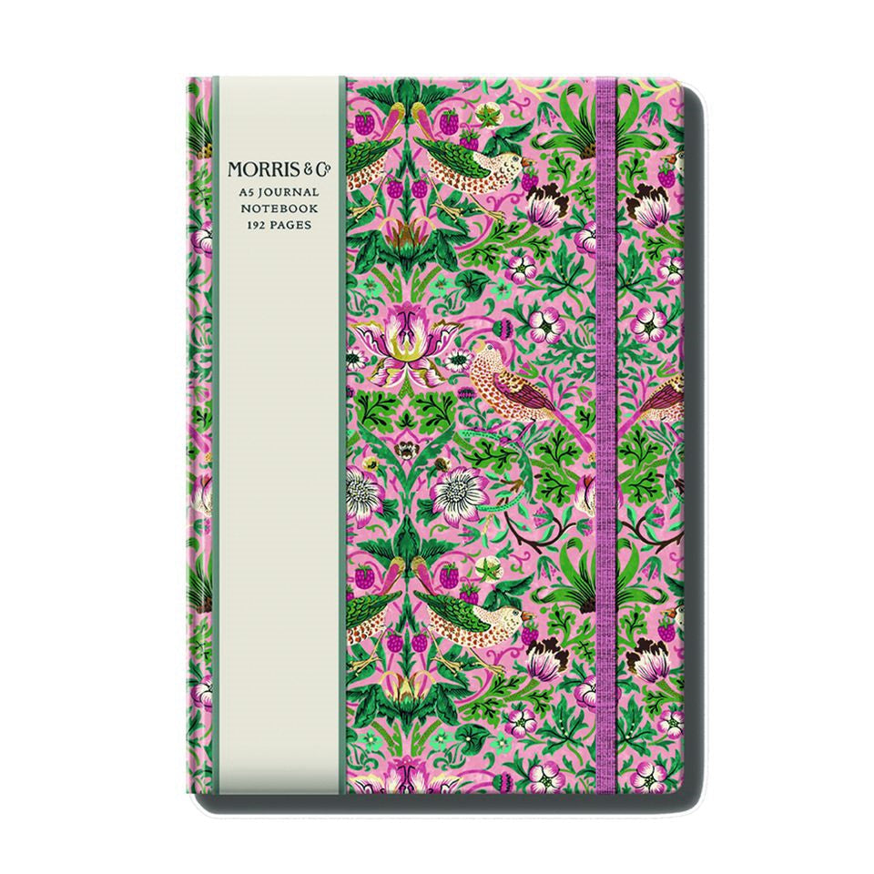 Taccuino A5, a righe, 96 pagine William Morris