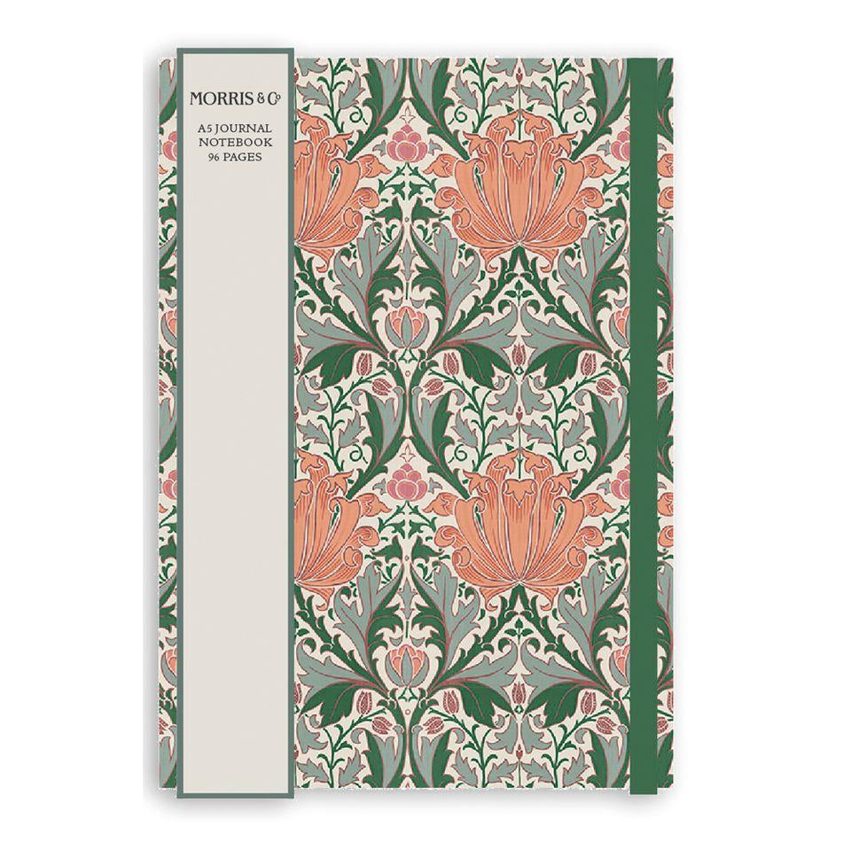 Taccuini A5 a righe, 192 pagine William Morris