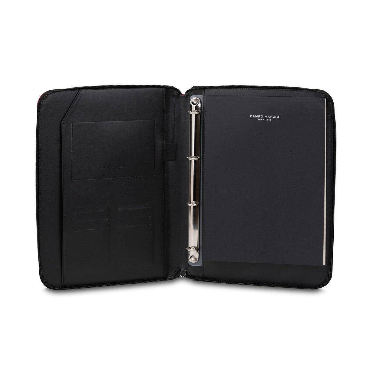 Campo Marzio Ralph Clipboard A4 nero con interno organizzato OFY073005001