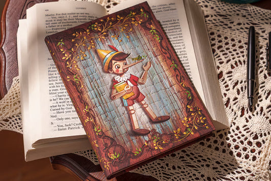 Agenda 2027 Paperblanks 12 Mesi Mini Flexi Settimanale - Carlo Collodi, Pinocchio