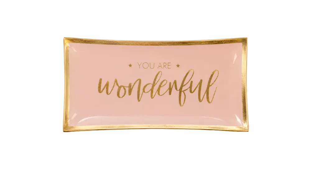 Piattino decorativo Wonderfoul 21 x 10 cm